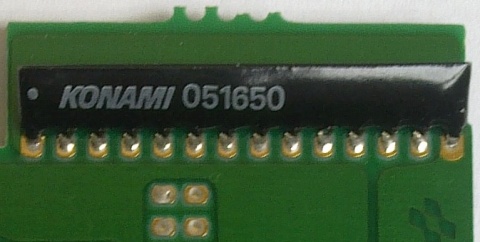 Konami resistor ladder