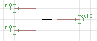 Creating NAND gate, step 3